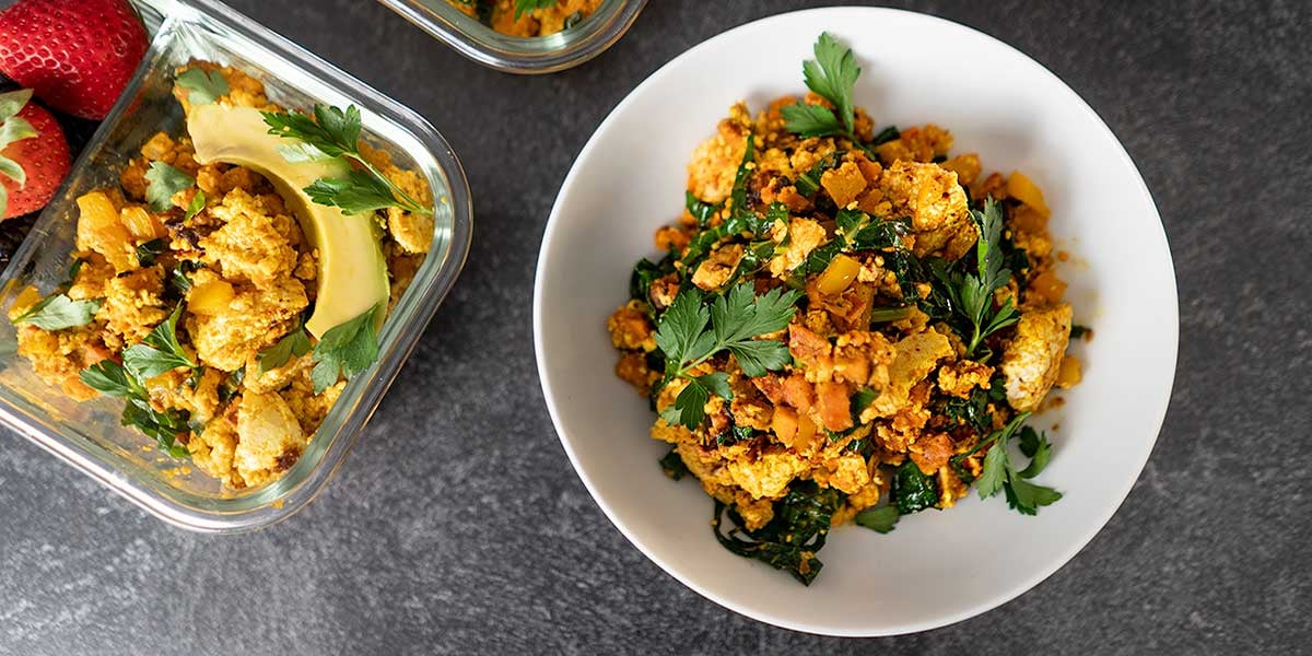 Vegetaran-Sweet-Potato-and-Greens-Breakfast-hash-Recipe