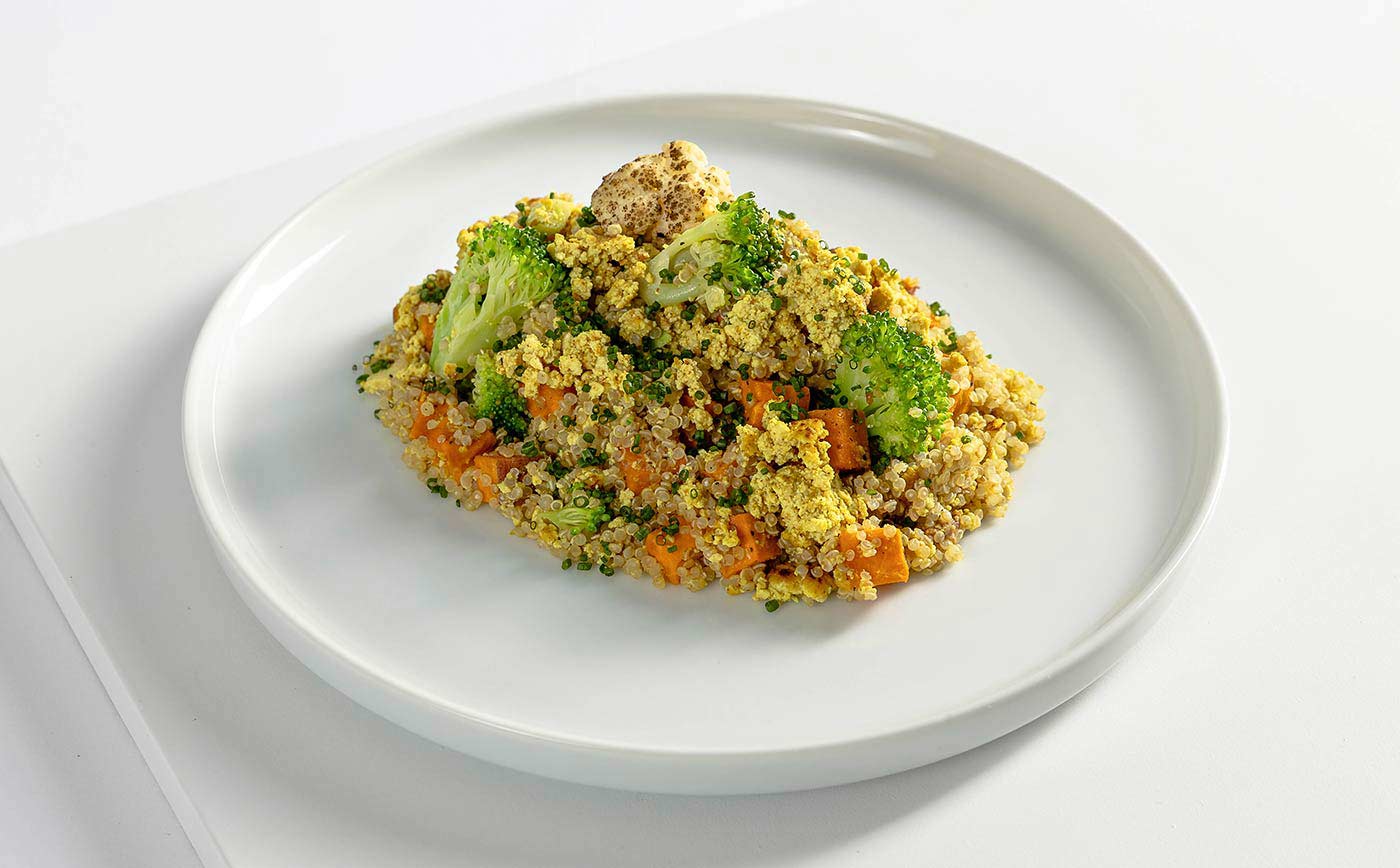 Vegetarian Meal Curried Quinoa